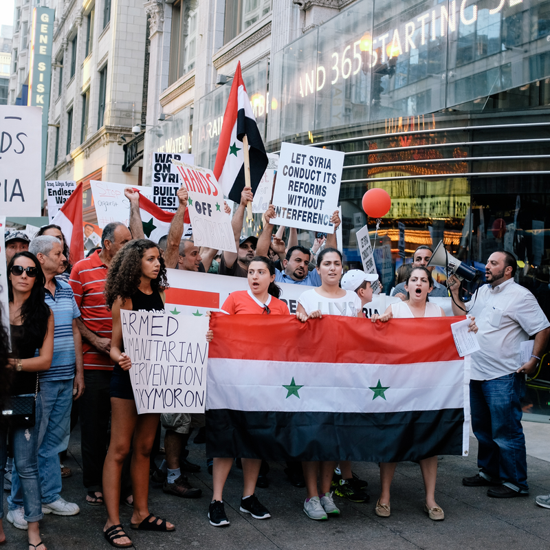 Illustration for article titled Corruption Week: Syrian Protest